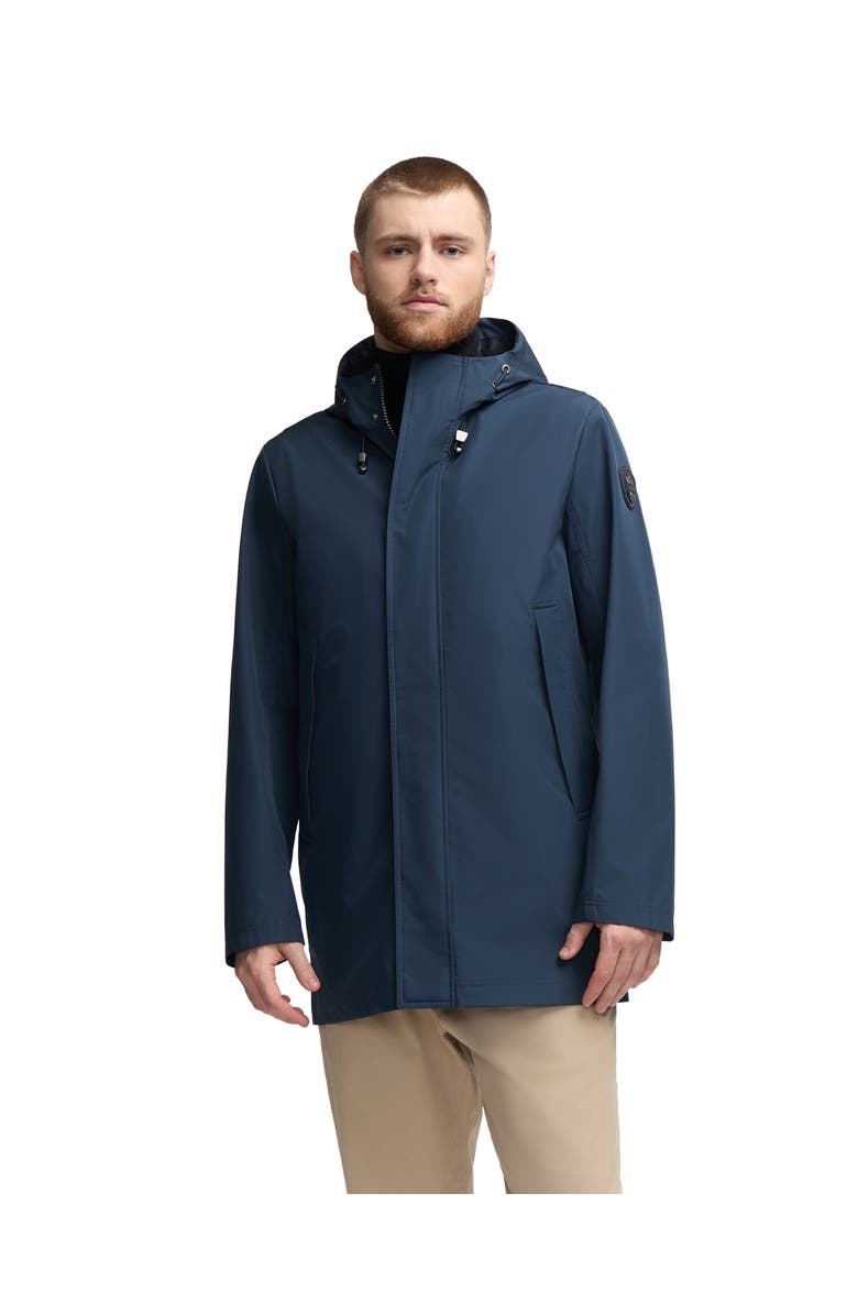 Pajar Kaito Unlined Rain Shell with Fixed Hood, Main, color, Navy