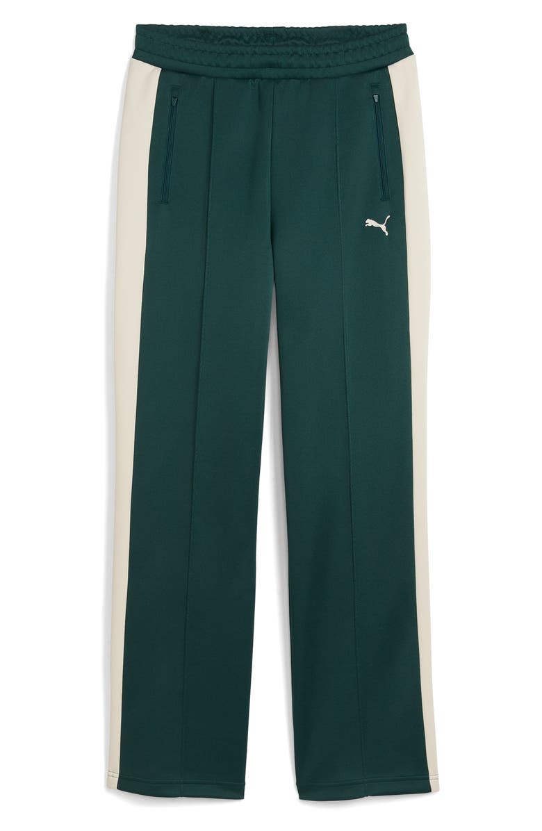 PUMA T7 Always On Straight Track Pants, Alternate, color, Green