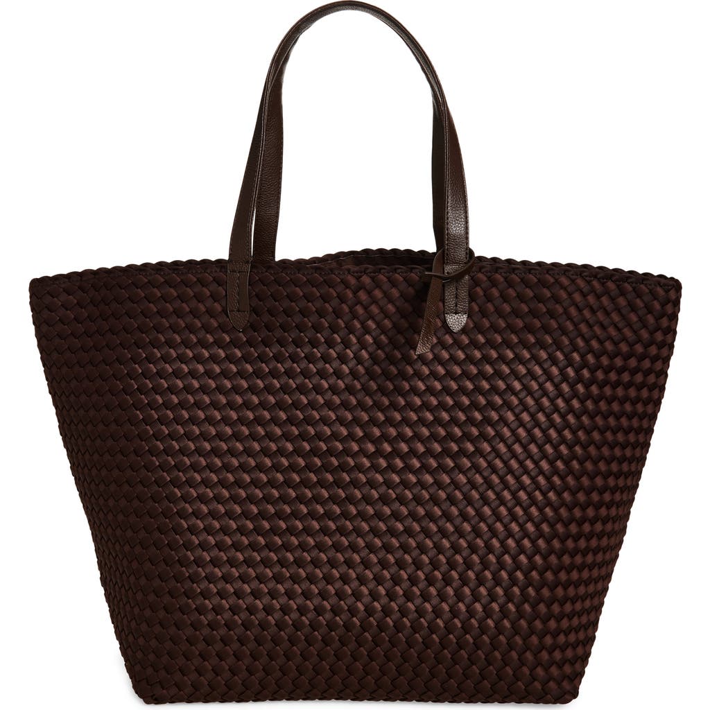 Naghedi Jetsetter Large Tote In Brown