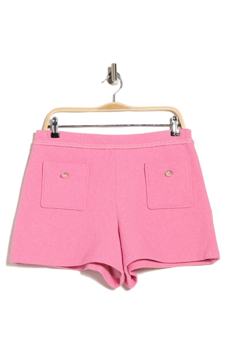 maje Iapela High Waist Shorts, Main, color, Rose