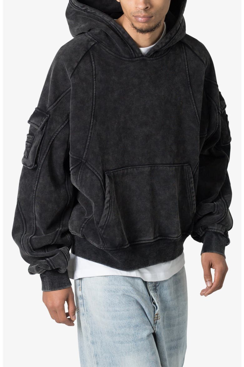 Oversize Pullover Hoodie, Alternate, color, CHARCOAL GREY