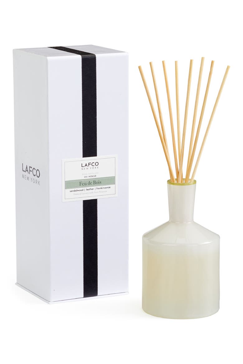 Feu de Bois Classic Reed Diffuser, Alternate, color, WHITE