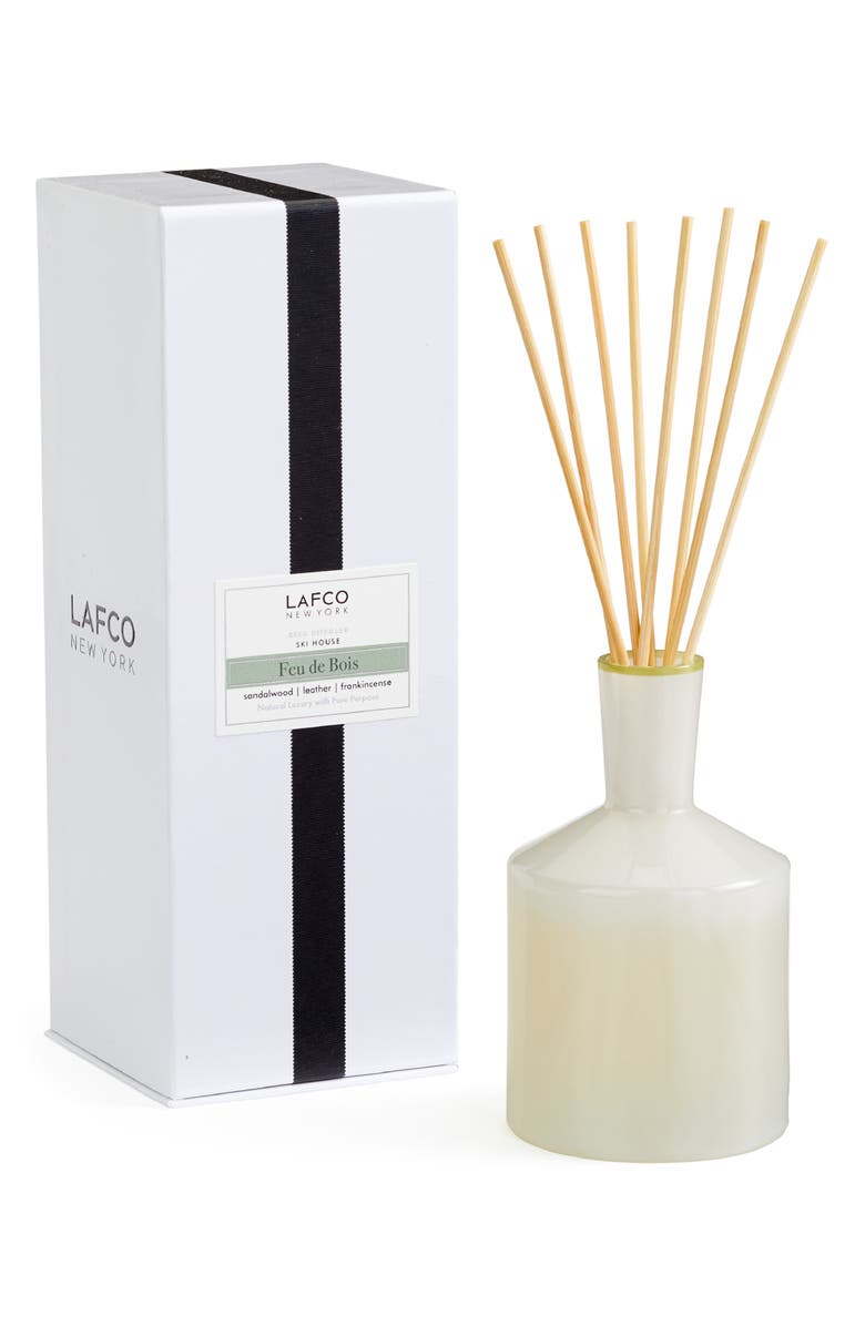 Lafco Feu de Bois Classic Reed Diffuser, Alternate, color, White