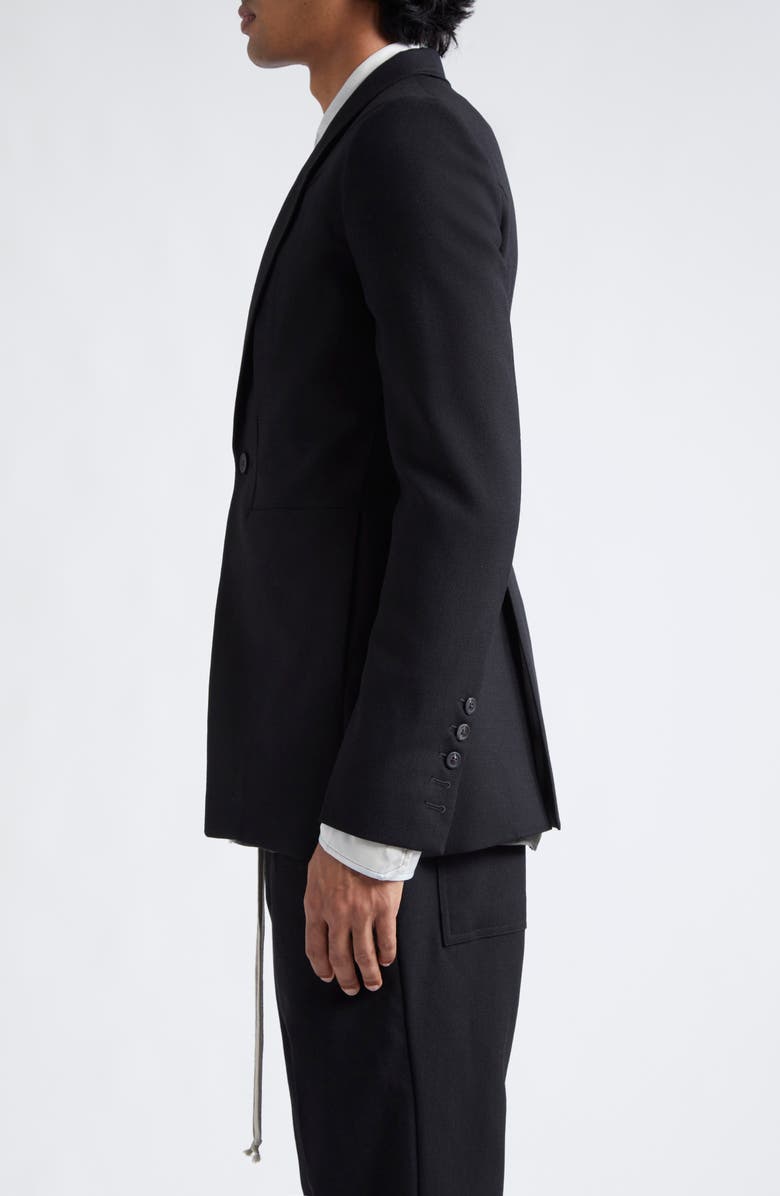 Rick Owens Fogpocket Wool Sport Coat, Alternate, color,