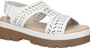Bella Vita Indigo Slingback Platform Sandal