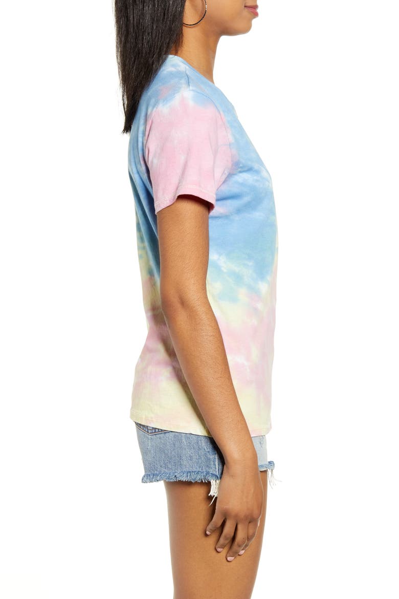 Tie Dye Tee, Alternate, color, SORBET TIE DYE