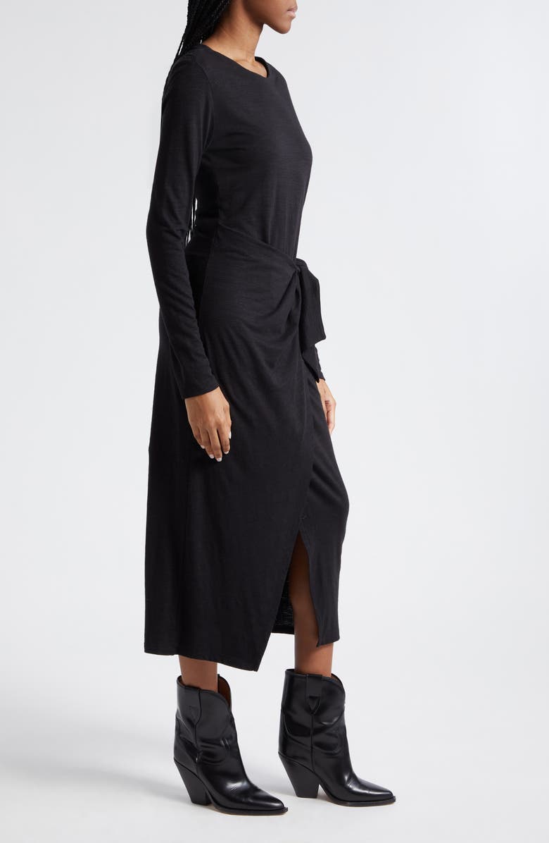 Isabel Marant Étoile Lisy Long Sleeve Knit Dress, Alternate, color, 