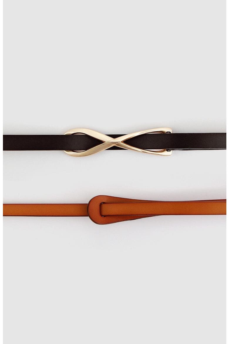 London Mood Leather Tie Belt, Main, color, Black