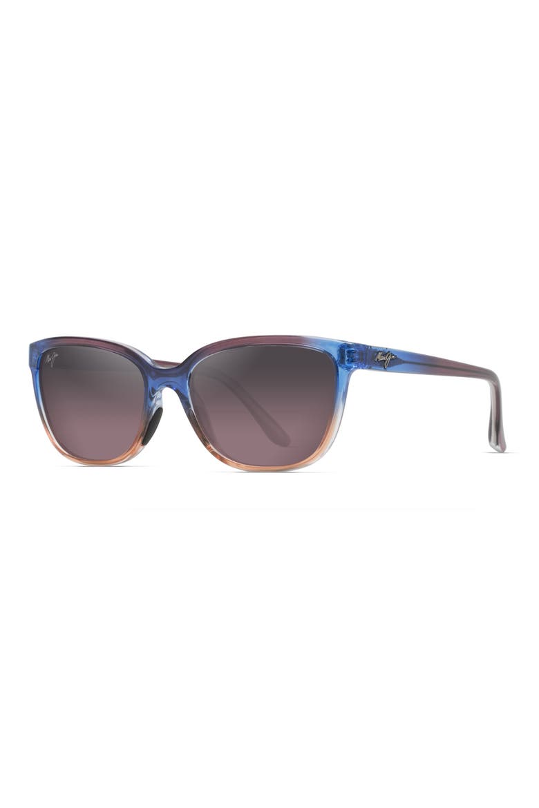 Honi 54mm PolarizedPlus2® Cat Eye Sunglasses, Alternate, color, SUNSET/ MAUI ROSE