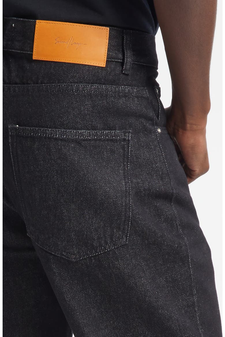 Big Papi Relaxed Straight Leg Jeans, Alternate, color, BLACK STONE WASH