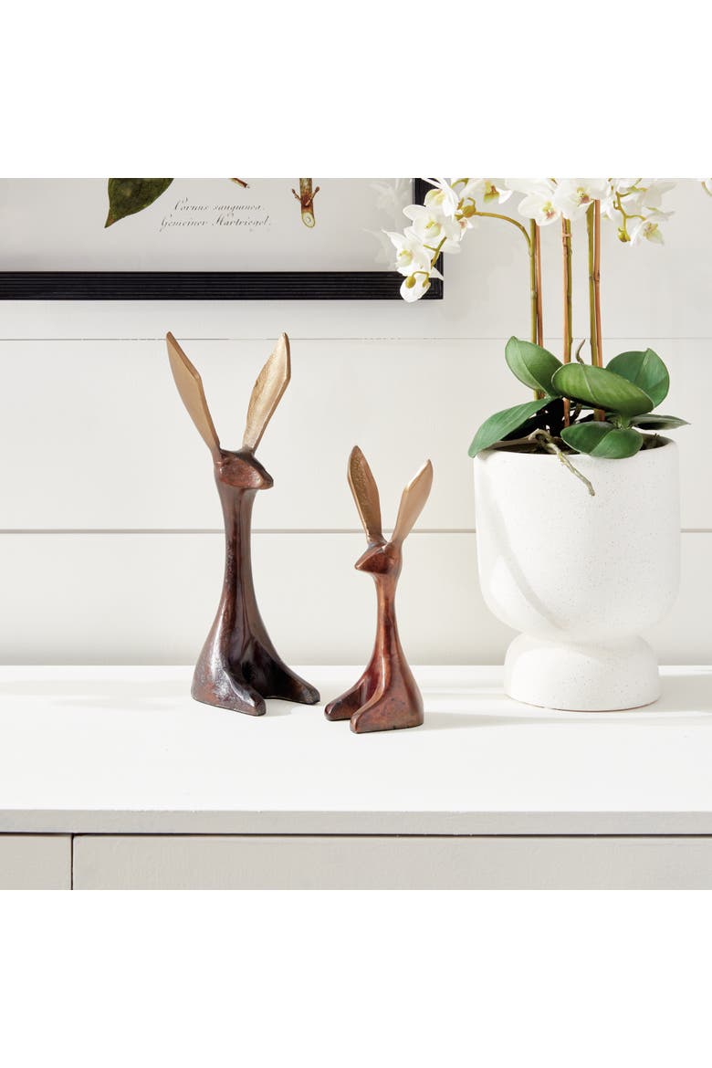 Jackrabbits Set of 2, Alternate, color, Brown