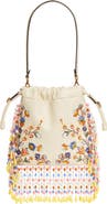 Etro Kalispera Embroidered Leather Shoulder Bag
