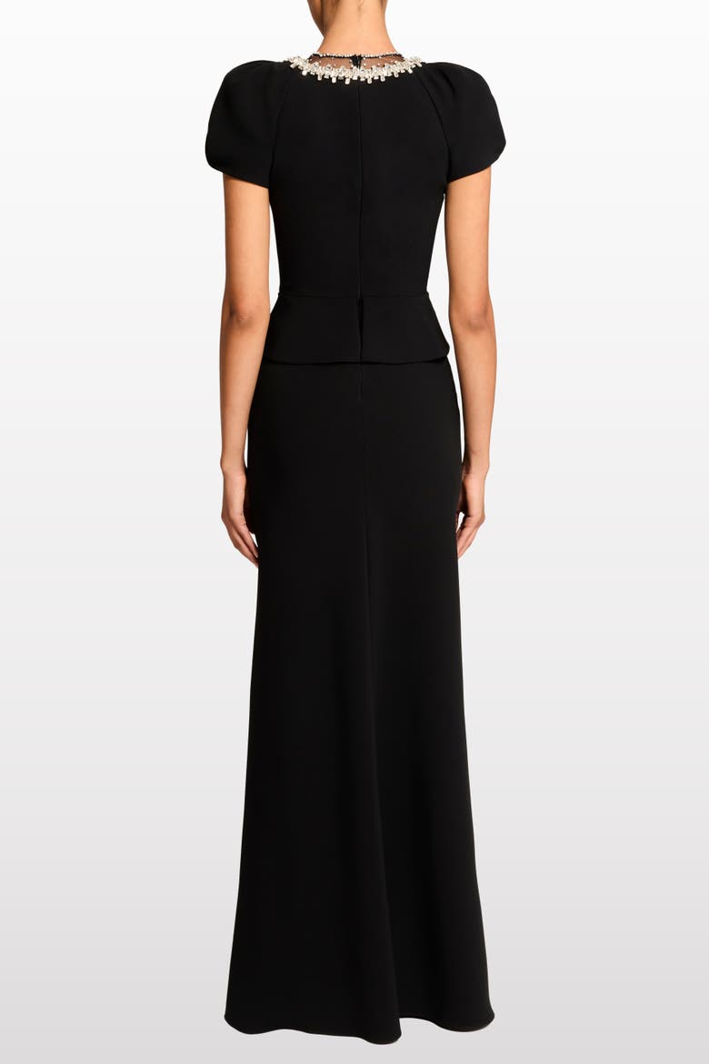 Nocturne Maxi Dress, Alternate, color, Liquorice