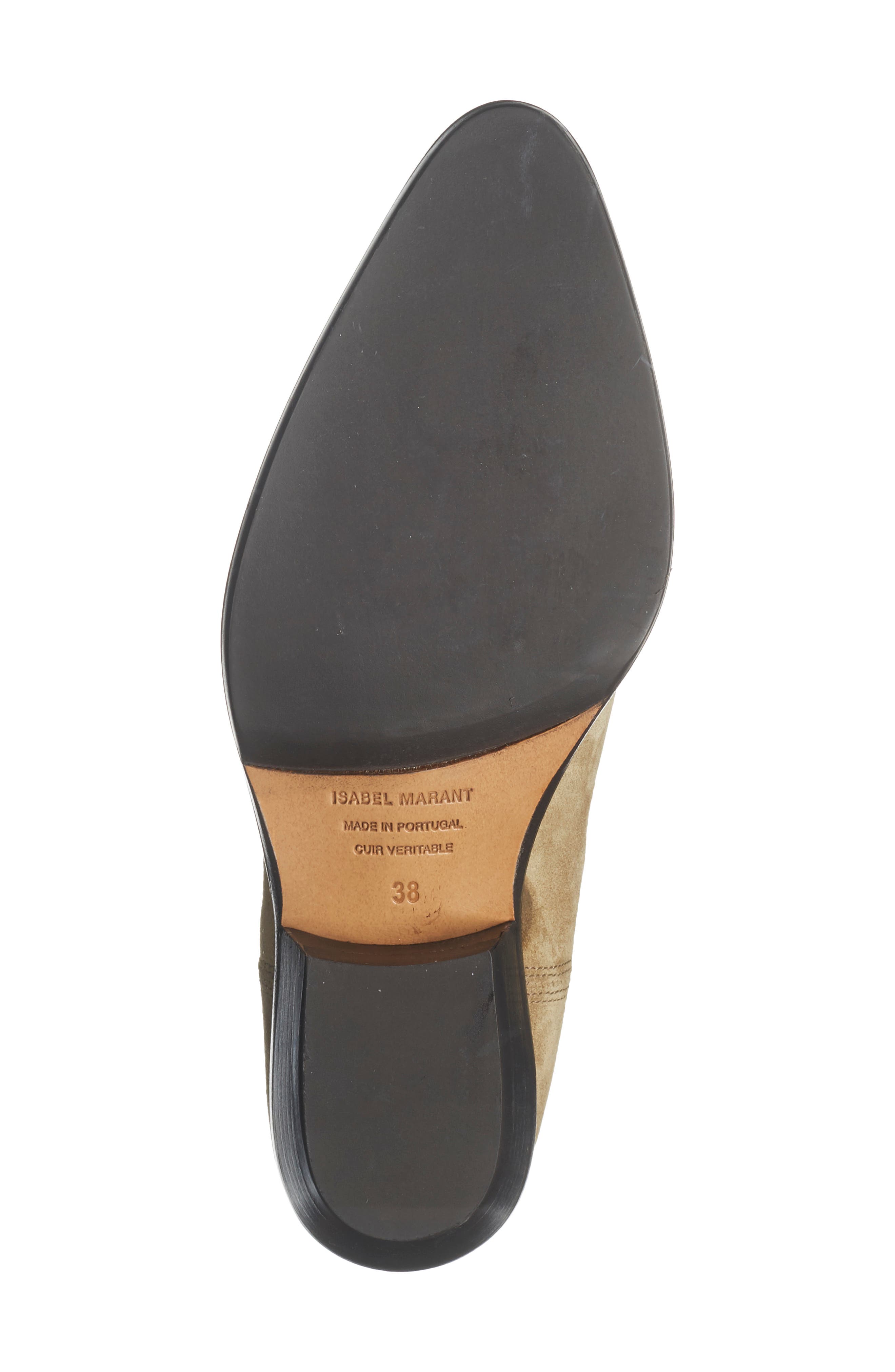 Isabel Marant Suede Chelsea Boot, Alternate, color, 