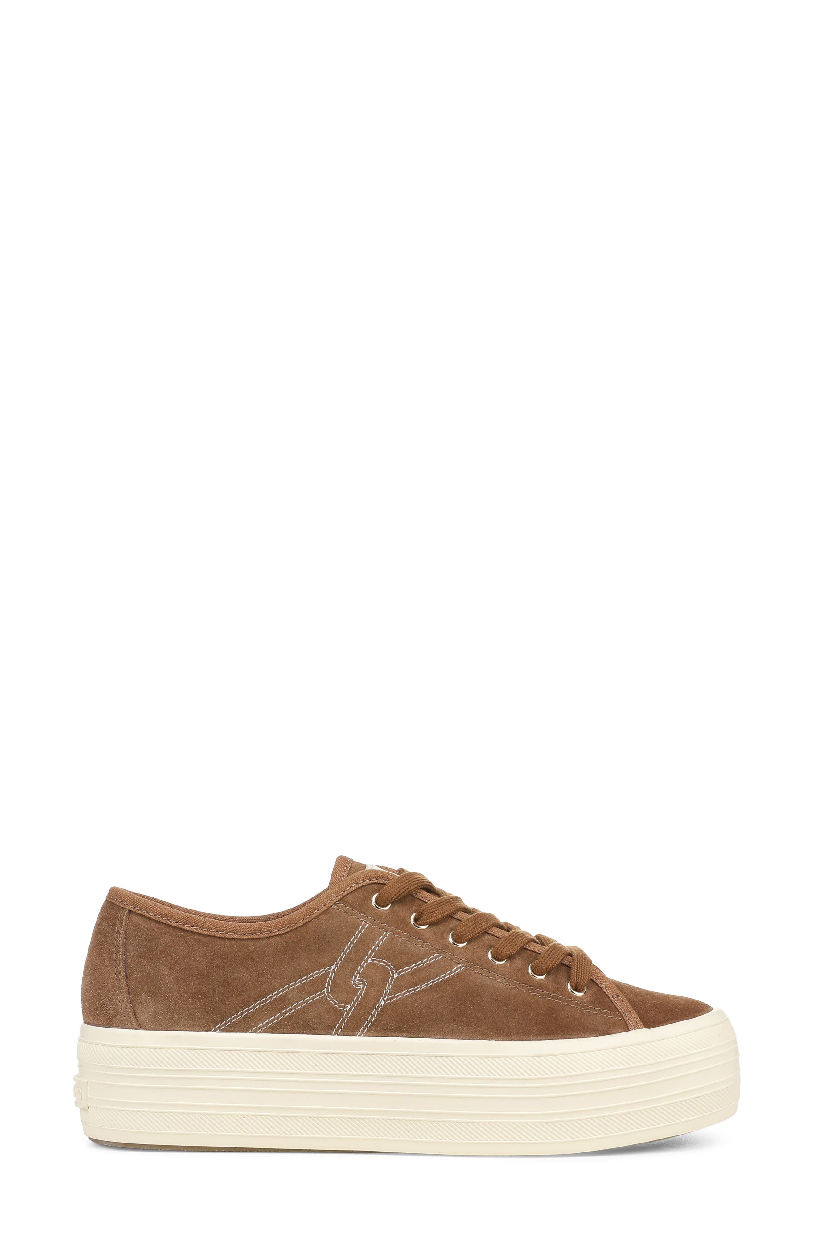 Truett Platform Sneaker, Alternate, color, CHESTNUT