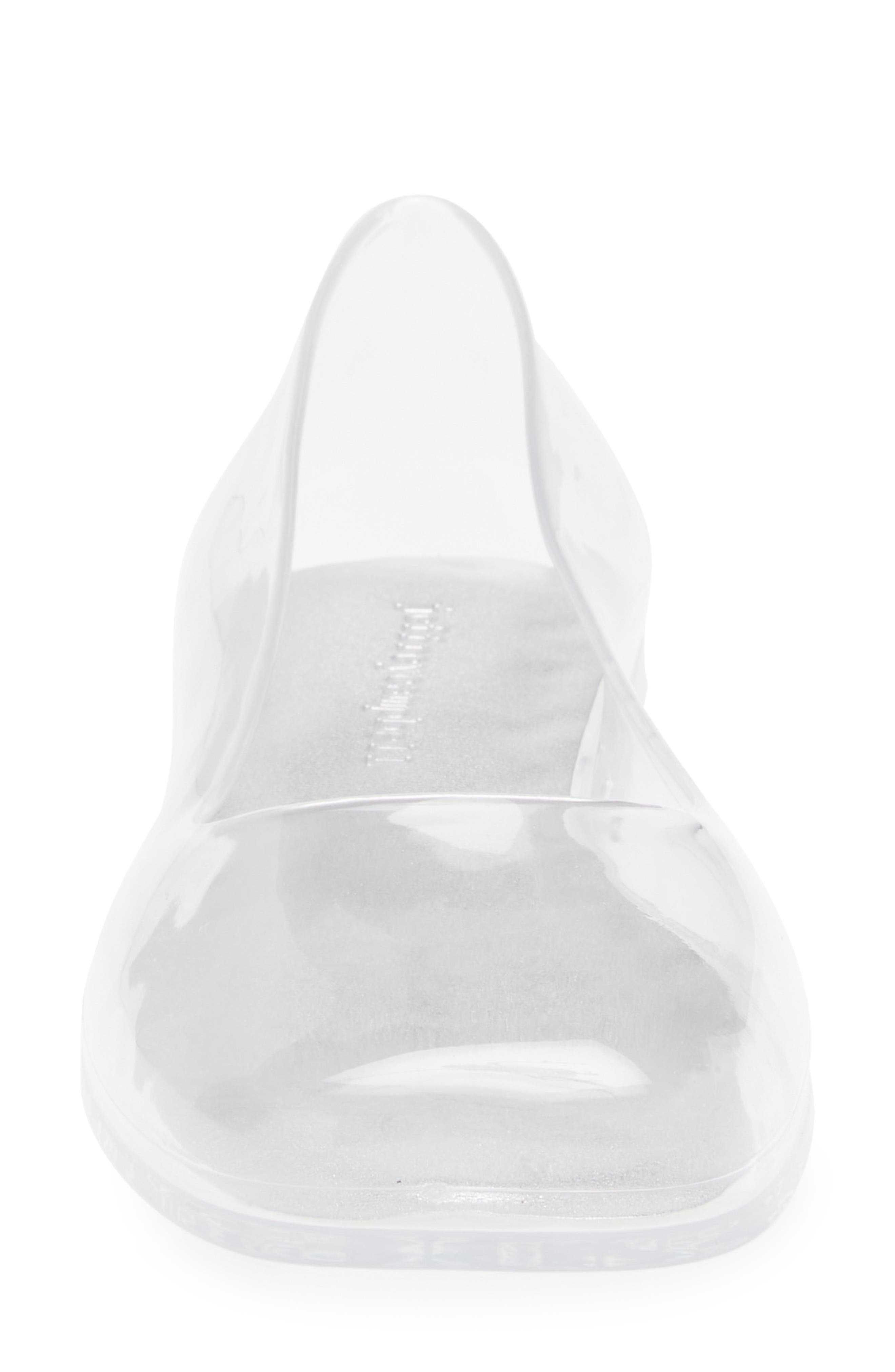 Jeffrey Campbell Balanced Clear Flat, Alternate, color, 