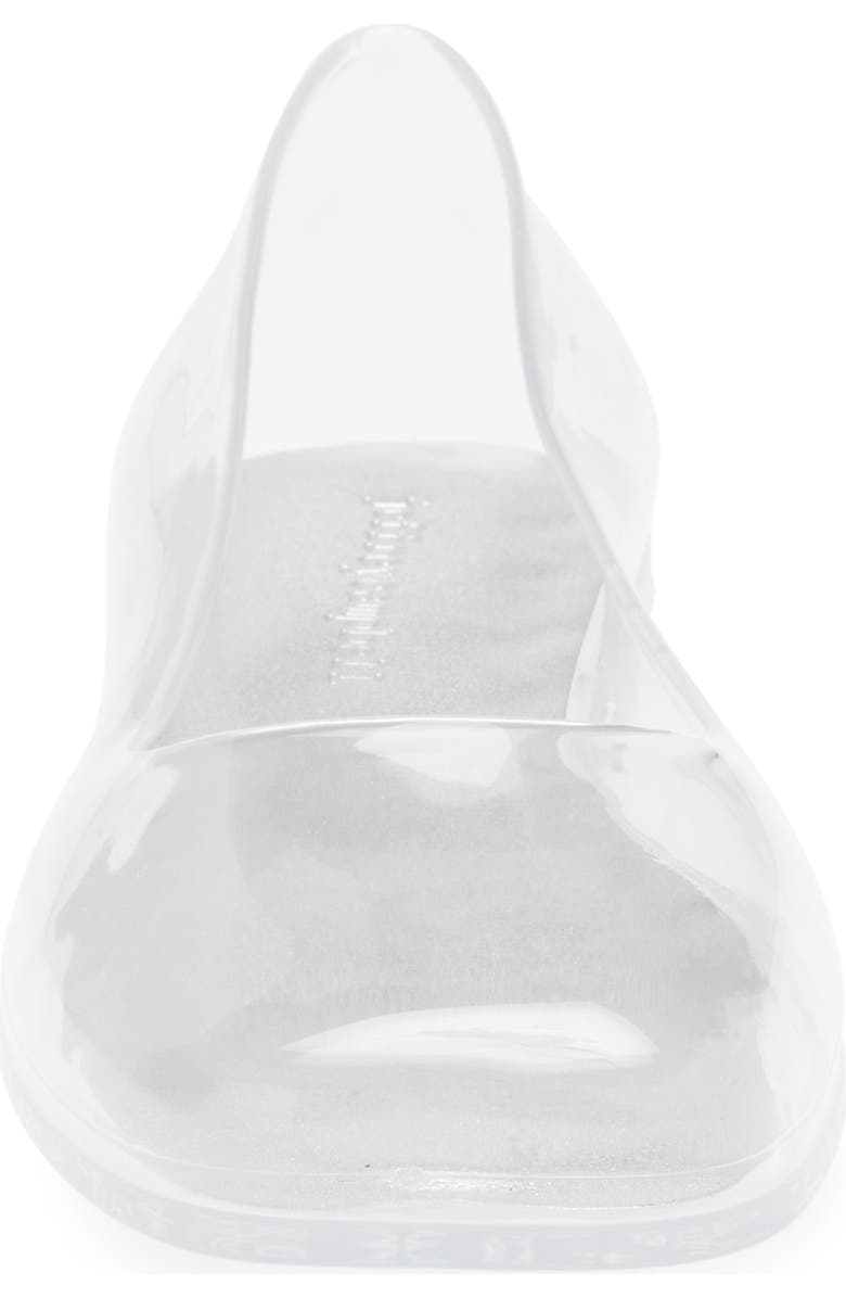 Jeffrey Campbell Balanced Clear Flat, Alternate, color,