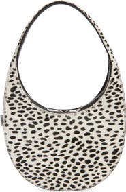 Coperni Soft Swipe Genuine Calf Hair Shoulder Bag