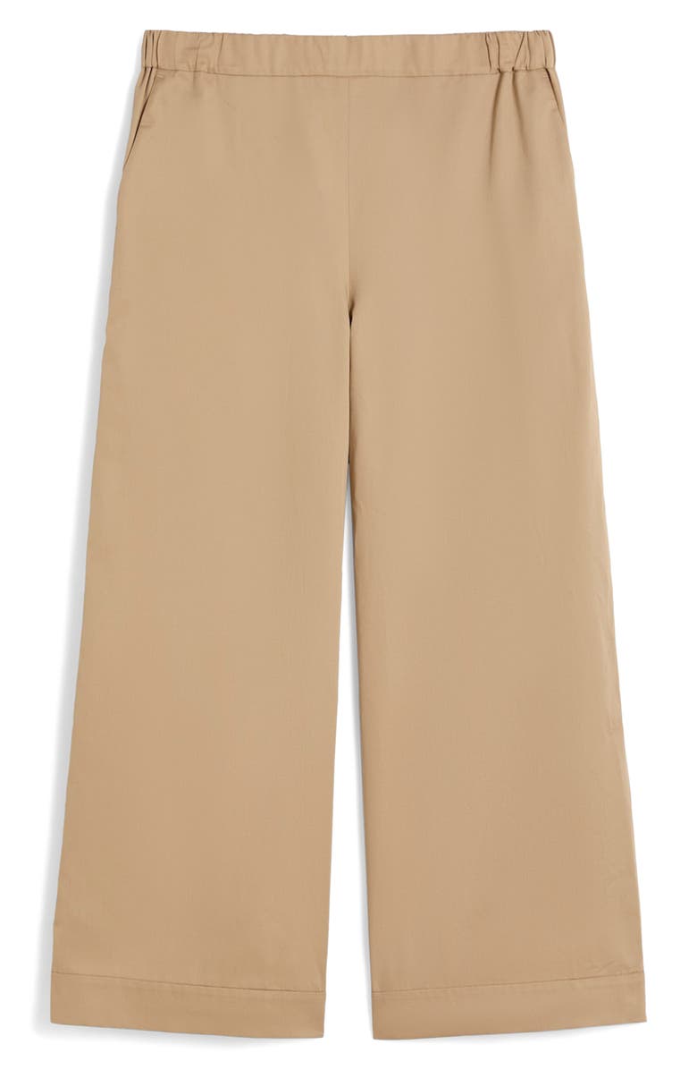 MM by Max Mara Dream Wide Leg Pants, Alternate, color, Beige