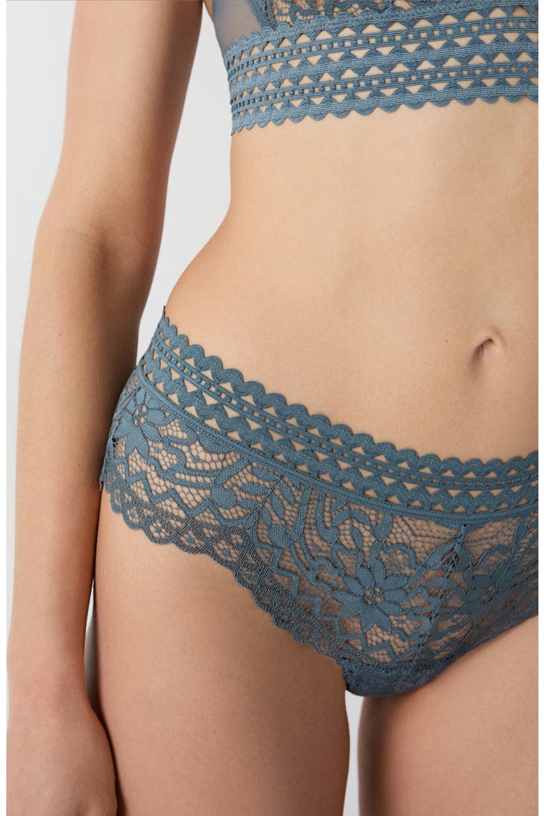 Dream Lace Briefs, Alternate, color, ANTHRACITE