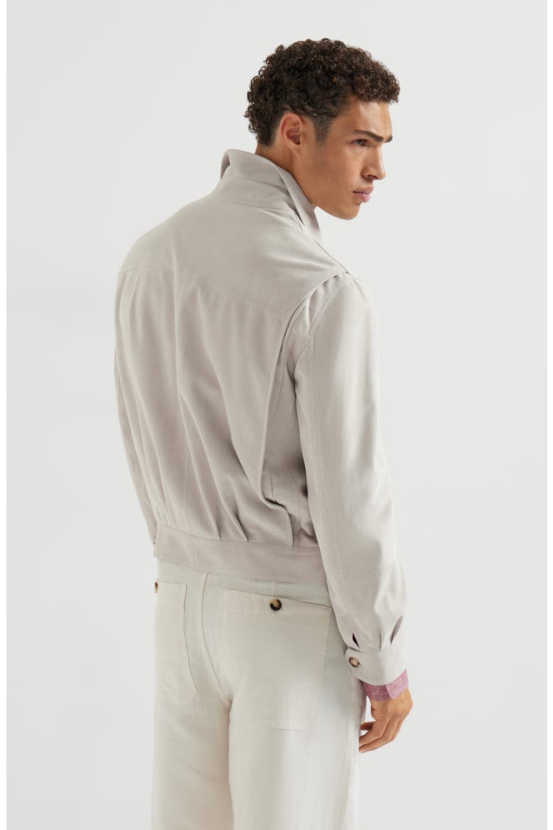 Suede jacket, Alternate, color, Sand