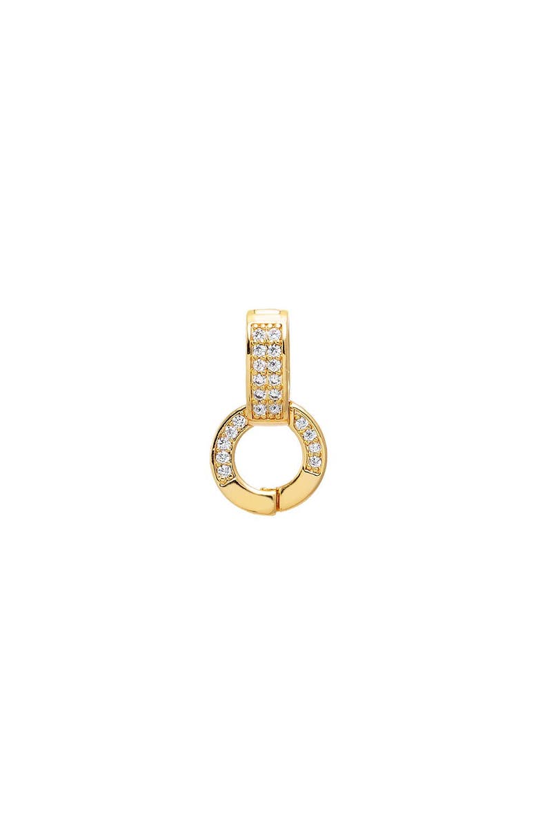 BY ADINA EDEN Minimal Pave Charm, Main, color, Gold