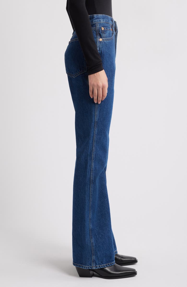 Re/Done The Riding Bootcut Jeans, Alternate, color, Faded Rider