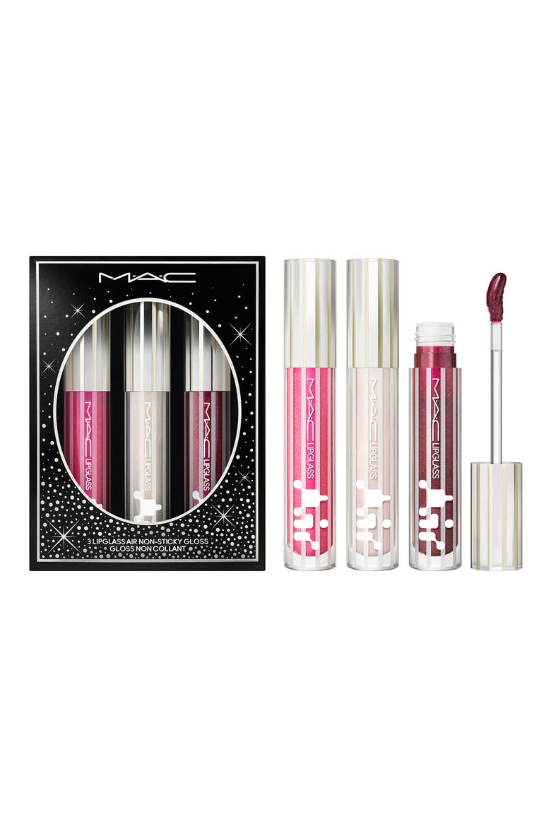 Festive Affair Lipglass Air 3-Piece Set $75 Value, Main, color, FESTIVE AFFAIR