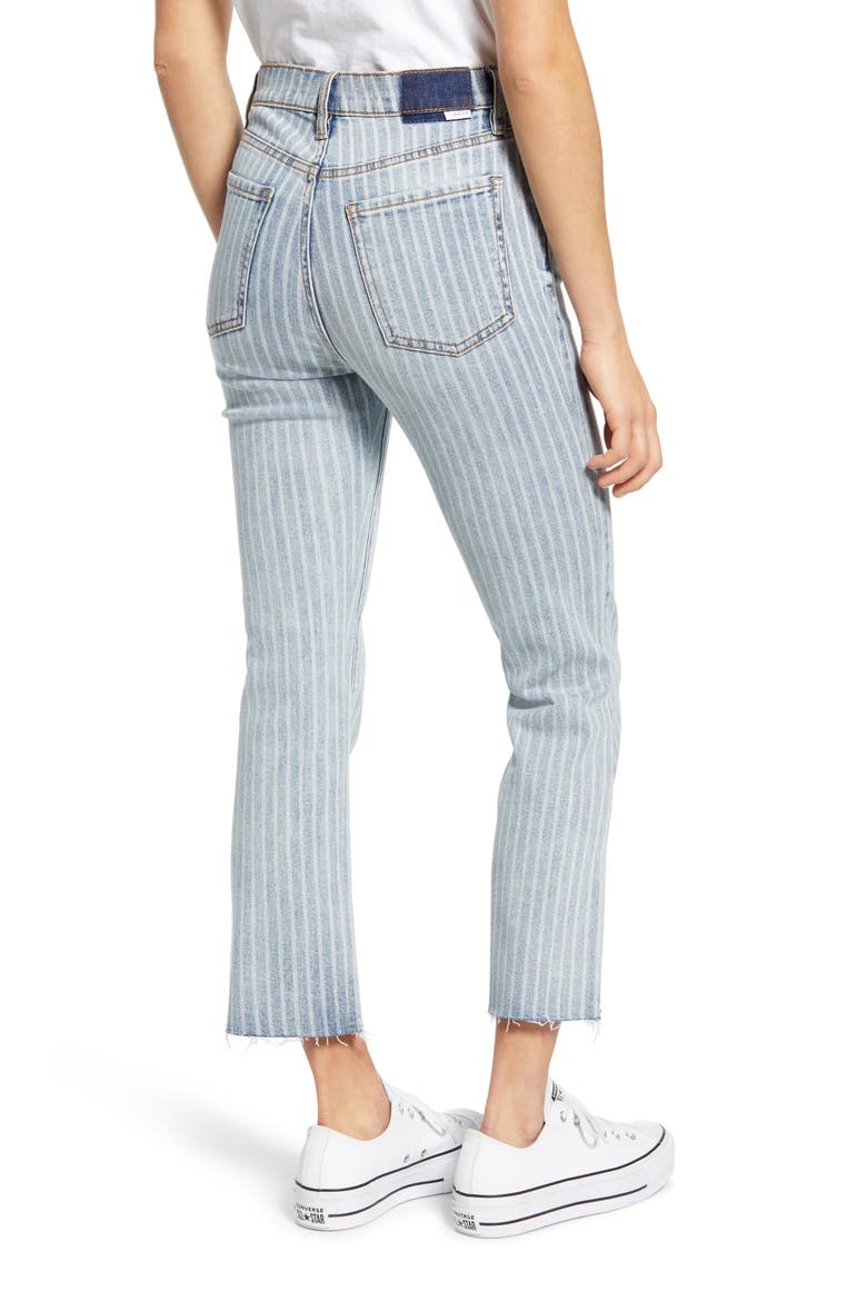 Shy Girl Crop Jeans, Alternate, color, BETWEEN THE LINES