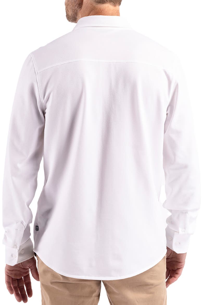 Advantage Soft Button-Up Shirt, Alternate, color, WHITE