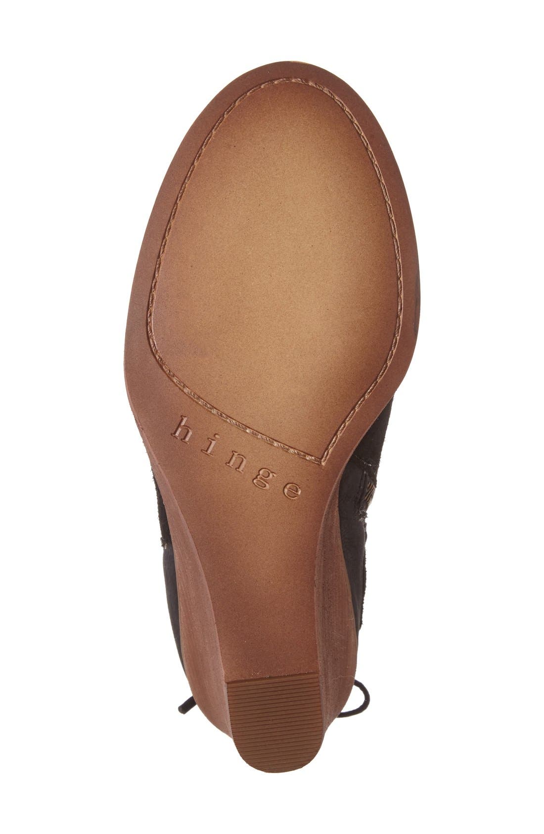 Hinge 'Tracer' Wedge Bootie, Alternate, color, 