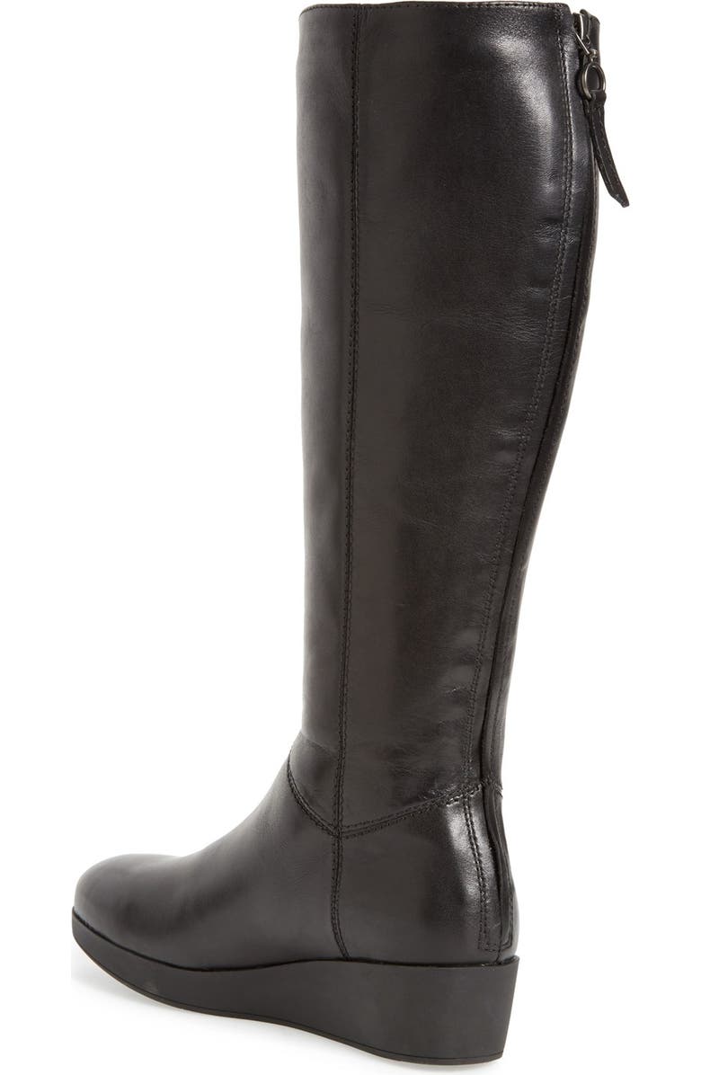 Johnston & Murphy 'Darcy' Tall Waterproof Wedge Boot, Alternate, color,