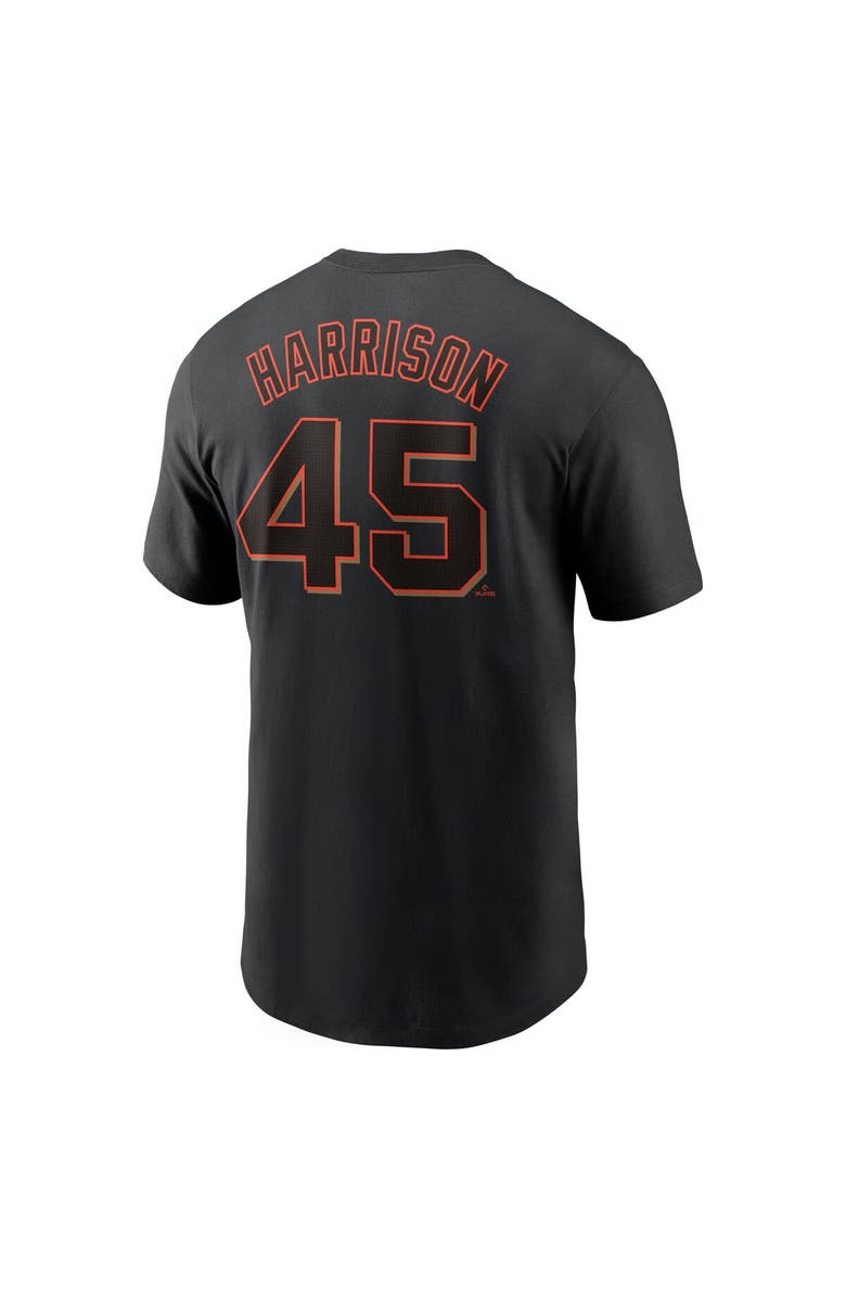 Nike Men's Nike Kyle Harrison Black San Francisco Giants Fuse Name & Number T-Shirt, Alternate, color, 
