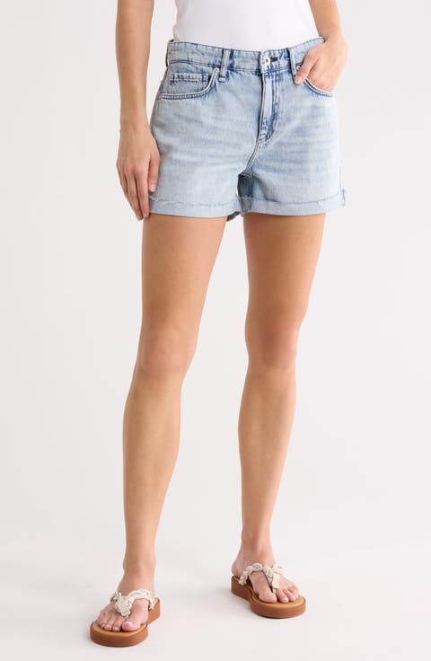 Dylan Cuffed Denim Shorts (Palmer)