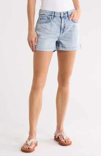 rag & bone Dylan Cuffed Denim Shorts