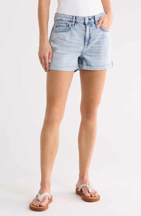 rag & bone Dylan Cuffed Denim Shorts