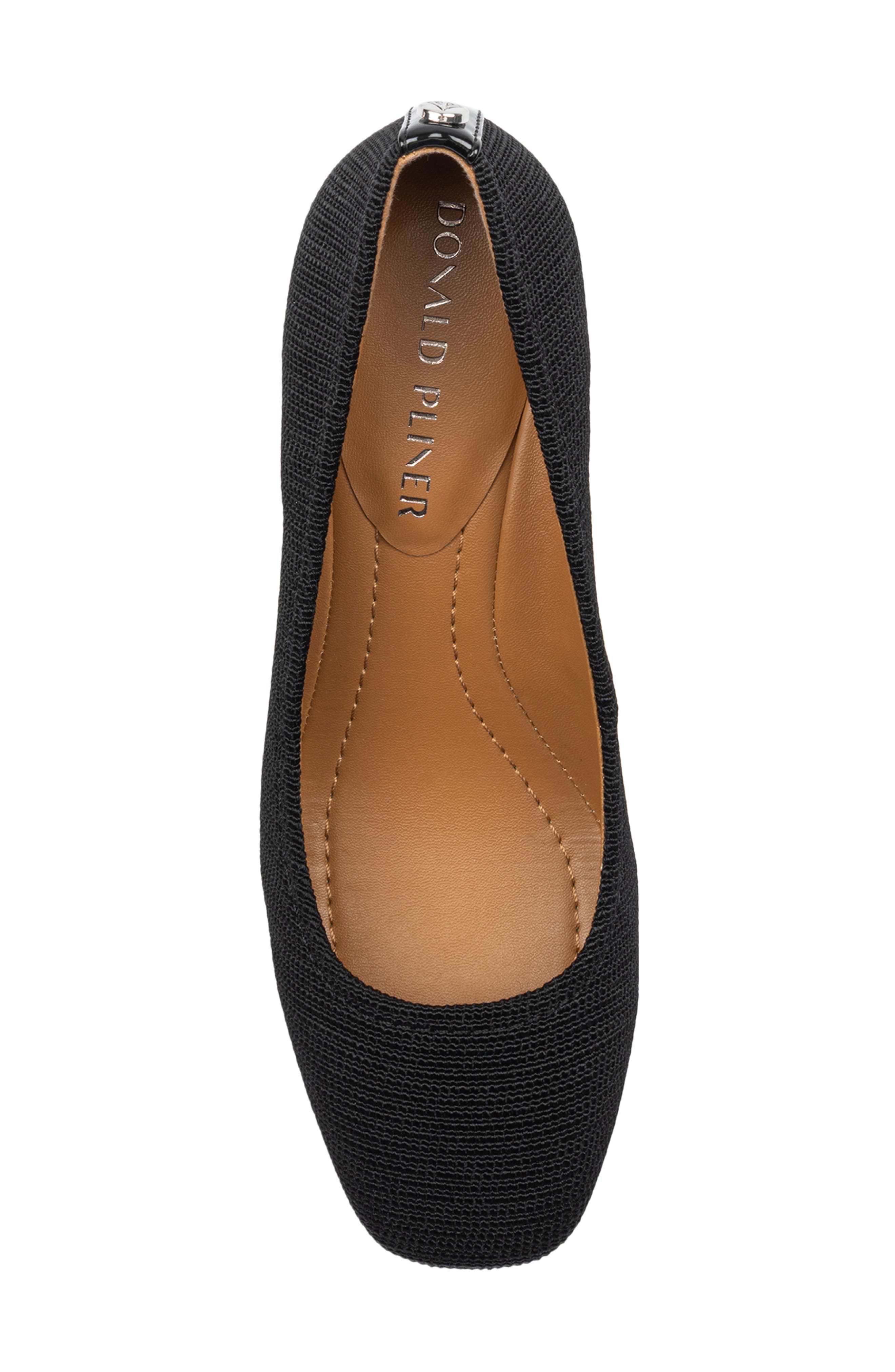 Delite Flared Block Heel Pump, Alternate, color, BLACK