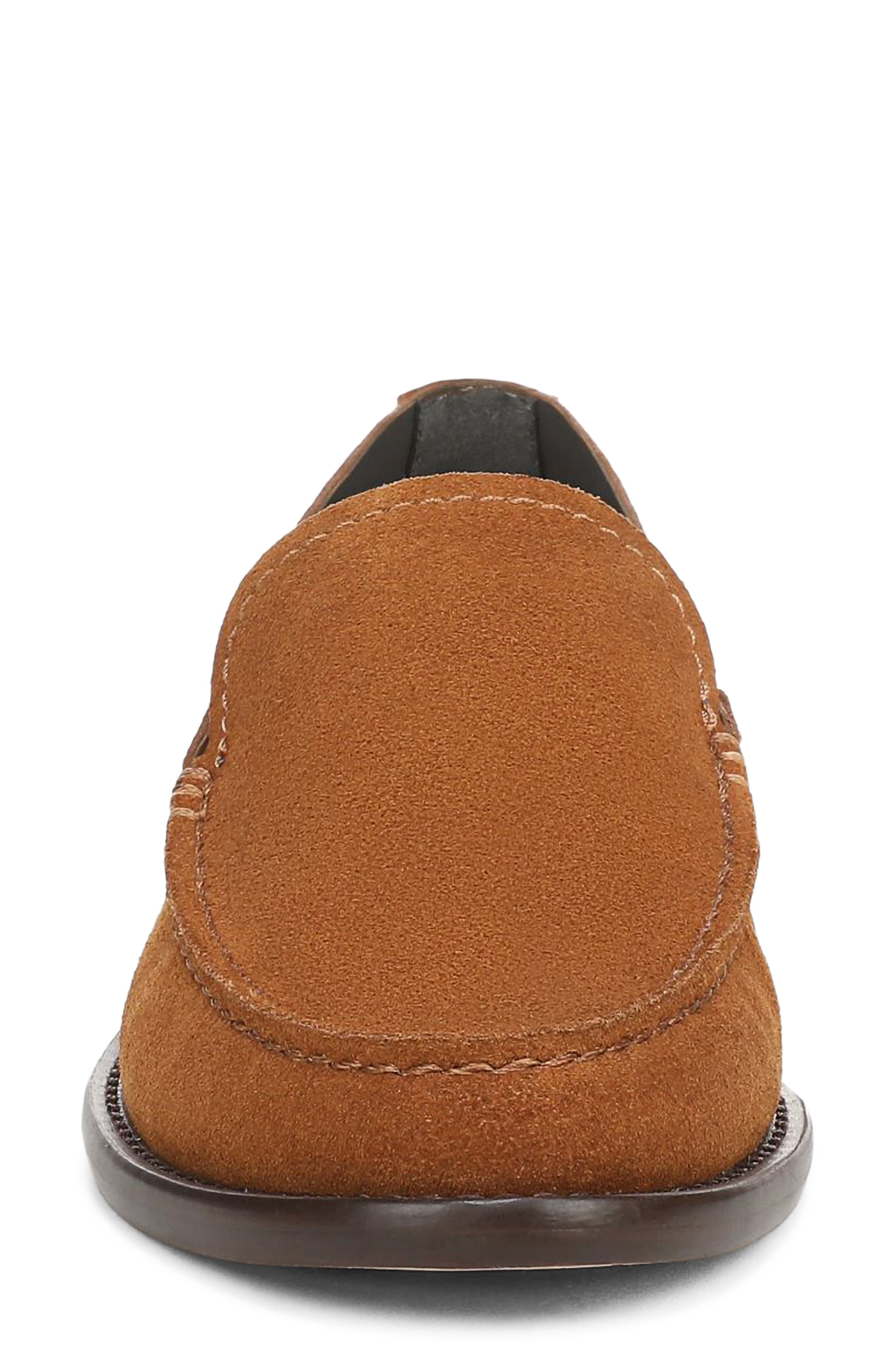 Franco Sarto Cove Loafer, Alternate, color, Brown Suede