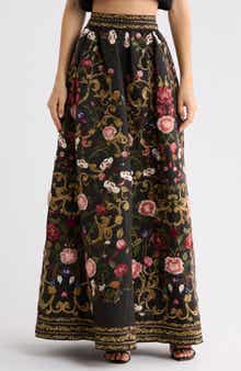 Tina Embellished Maxi Skirt
