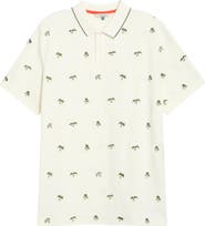 MALBON Torrey Pines Embroidered Polo