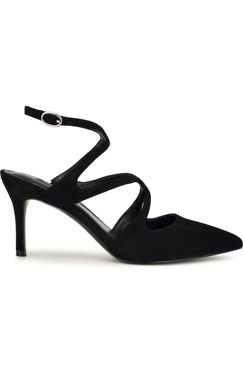 Nine West Maes Ankle Strap Pointed Toe Pump, Alternate, color,