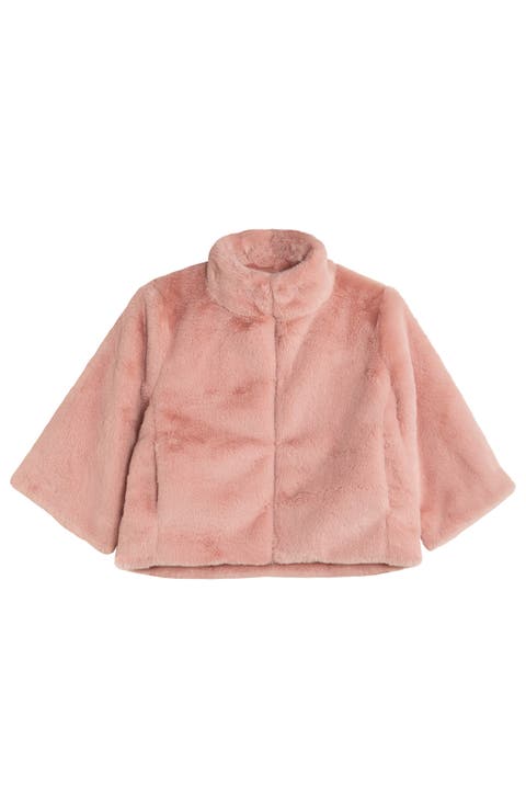 Sheared Mink Faux Fur Jacket