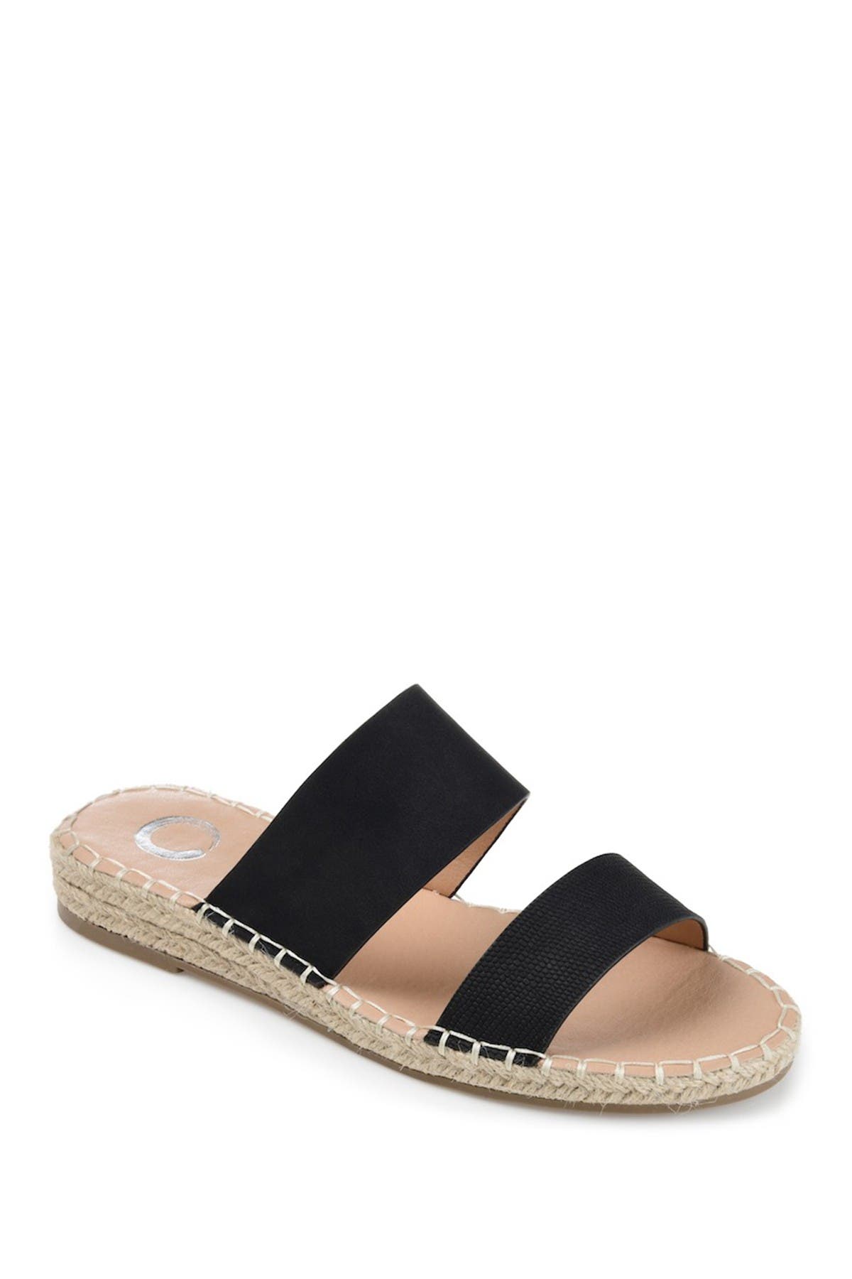 Journee Collection JOURNEE Suzzie Dual Strap Espadrille Slide Sandal, Main, color, 