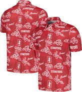 Reyn Spooner Men's Reyn Spooner  Cardinal Stanford Cardinal Performance Polo