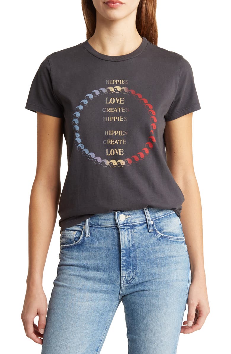 MOTHER The Lil Goodie Goodie Graphic T-Shirt, Main, color, 