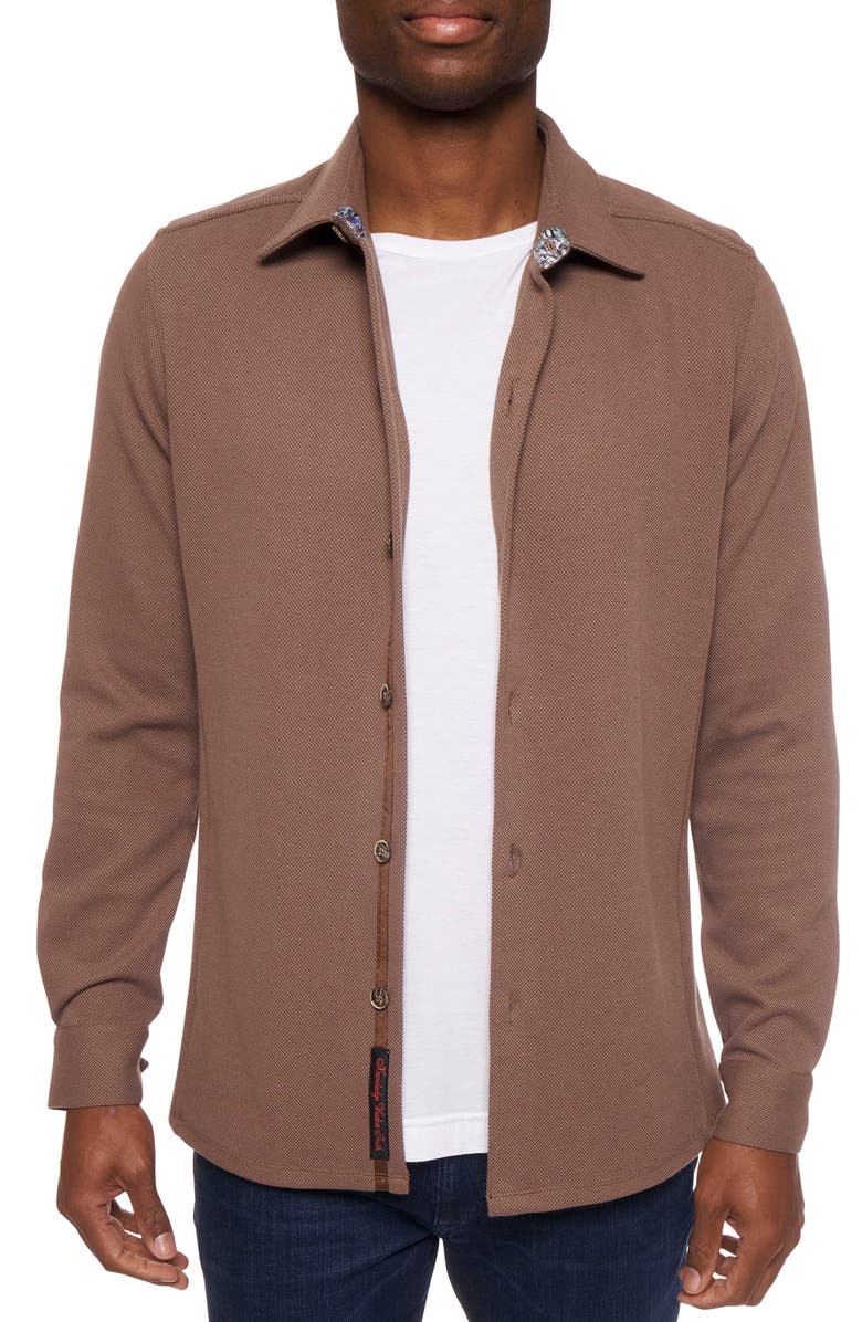 Robert Graham Tomaz Shirt Jacket, Main, color, 