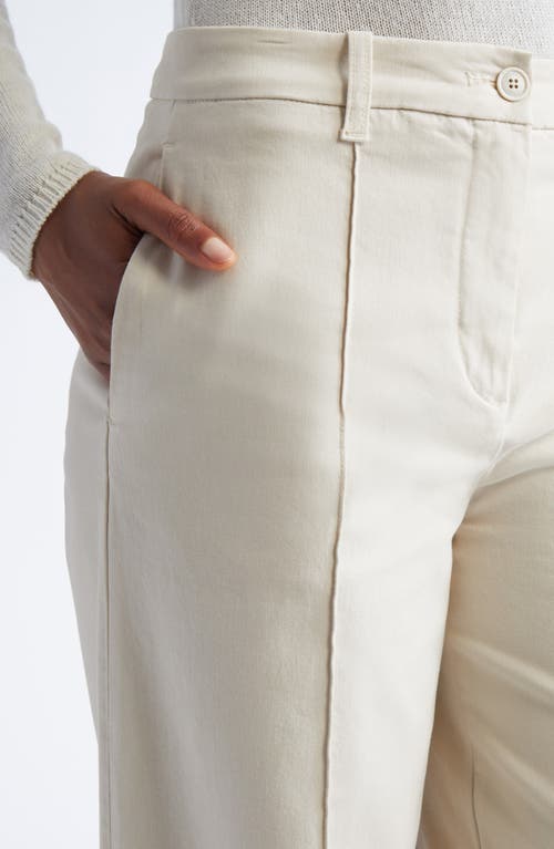 Eleventy Wide Leg Pants In Neutral