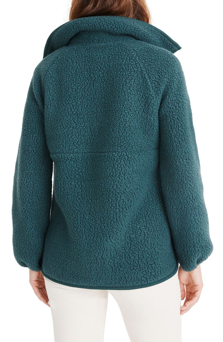 Madewell Recycled Polartec<sup>®</sup> Fleece Pullover Jacket, Alternate, color, 