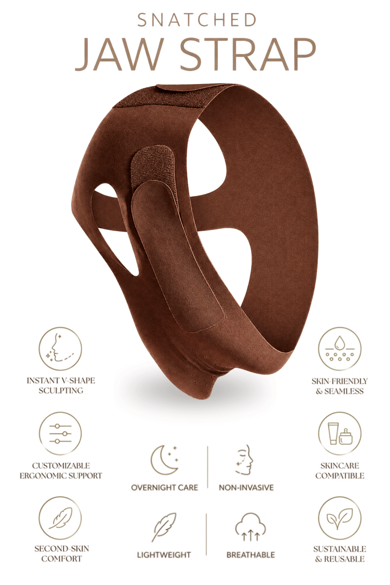 Snatched Jaw Strap, Alternate, color, Brown