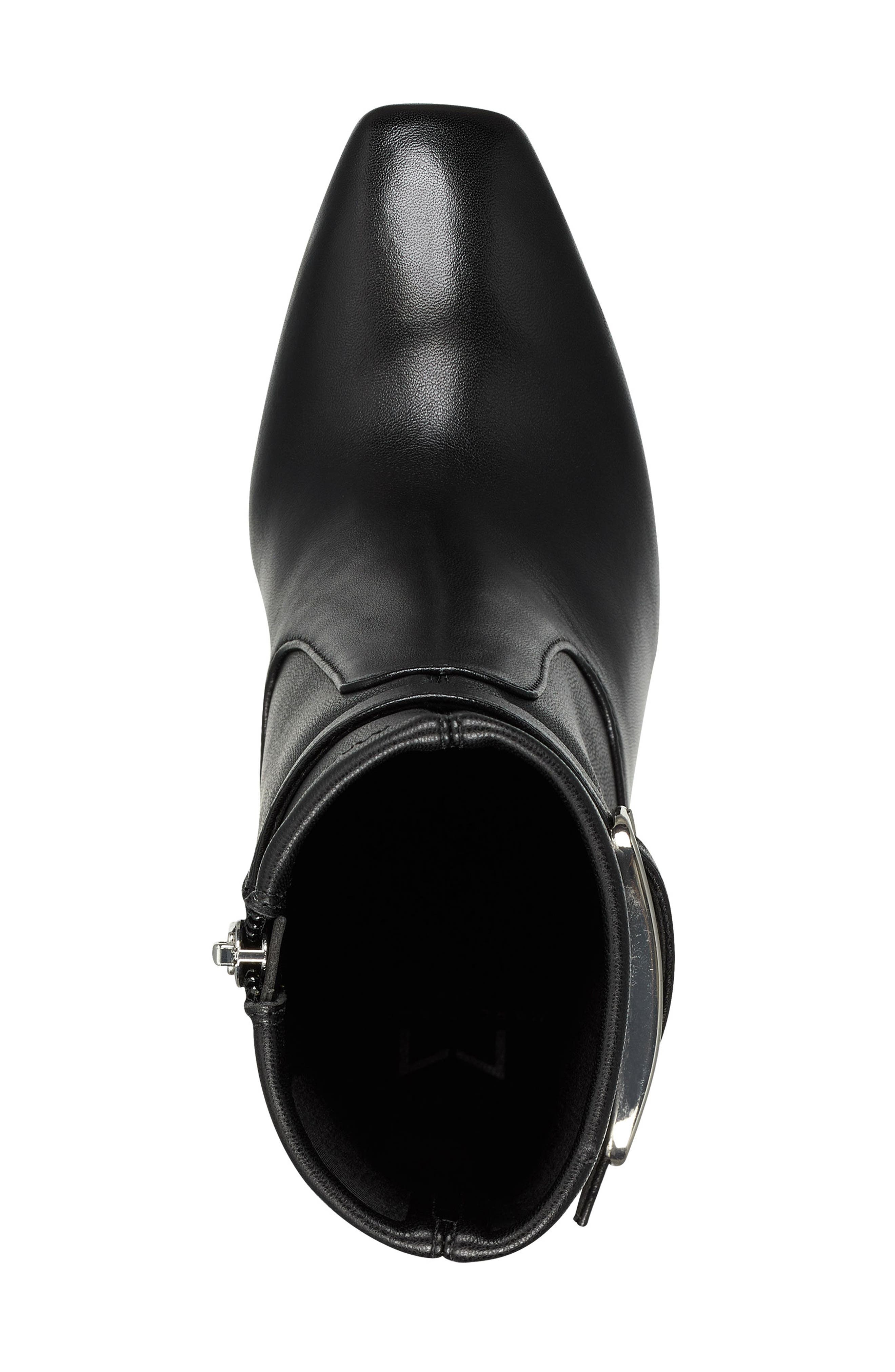 Marc Fisher LTD Cyndi Buckle Square Toe Bootie, Alternate, color, 